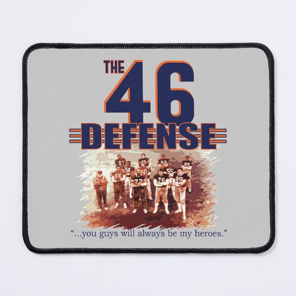 Item preview, 46 Defense - Chi Bears - 1985 - Superbowl (White background) designed and sold by BearDownDesigns.