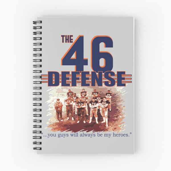 Item preview, 46 Defense - Chi Bears - 1985 - Superbowl (White background) designed and sold by BearDownDesigns.
