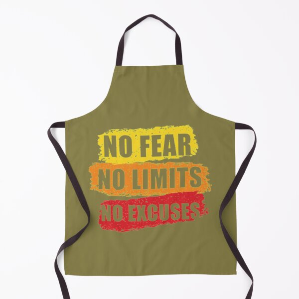 Item preview, No Fear Limits Excuses Typographic Design designed and sold by GabriellyLessa.