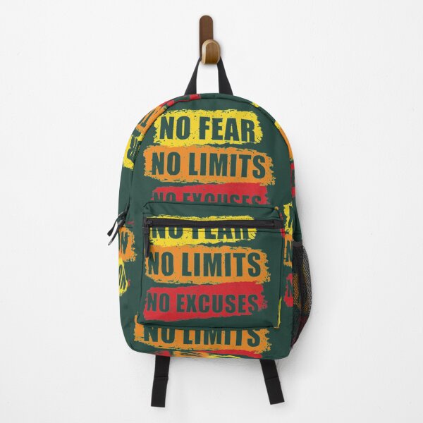 Item preview, No Fear Limits Excuses Typographic Design designed and sold by GabriellyLessa.