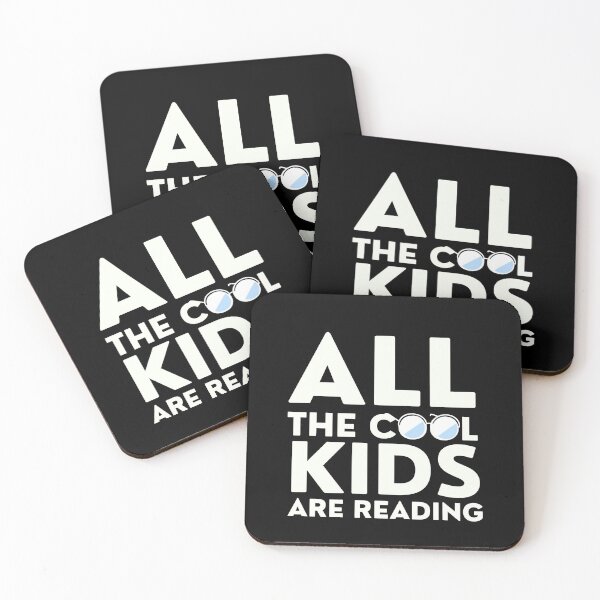 Item preview, All the cool kids are reading, book reader designed and sold by Amovar.