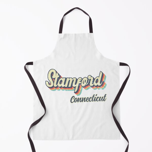 Item preview, Stamford city Connecticut Retro Vintage 70s rainbow designed and sold by Teelogic.
