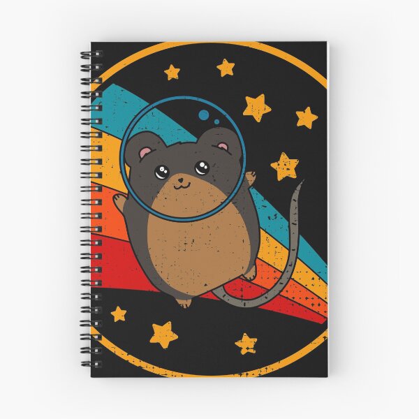 Item preview, Cute Vintage Tan Fancy Mouse Owner Retro Pet Mouse In Space designed and sold by JokeGysen.