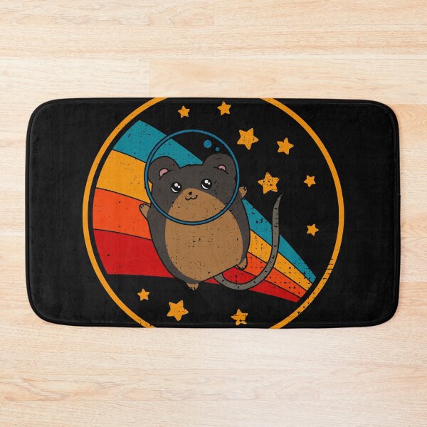 Item preview, Cute Vintage Tan Fancy Mouse Owner Retro Pet Mouse In Space designed and sold by JokeGysen.