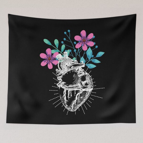 Item preview, Anatomical Heart Blooming designed and sold by Weklipse.