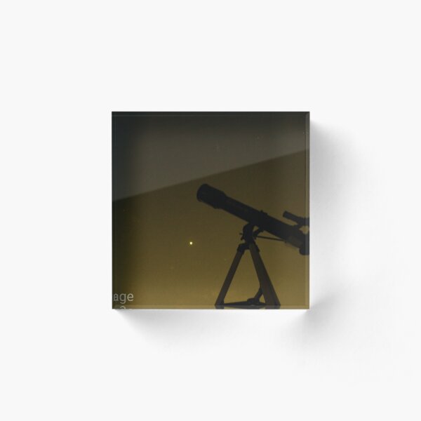 Telescope Acrylic Block