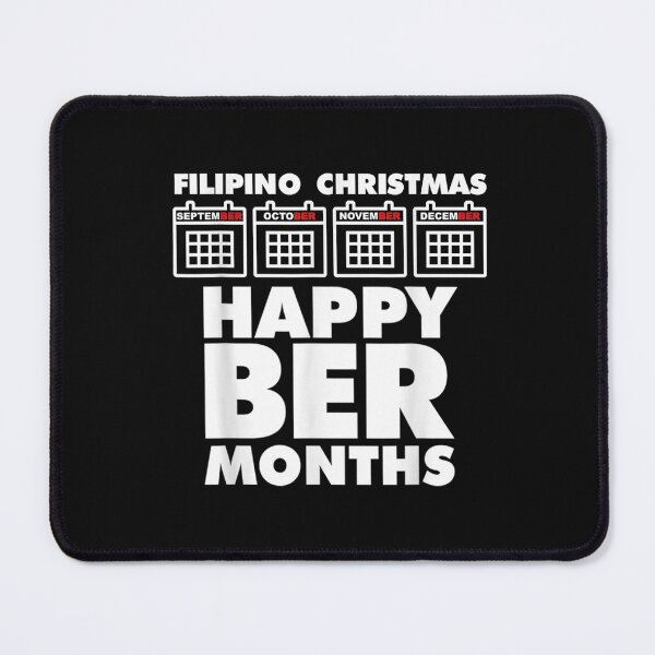 Item preview, FILIPINO CHRISTMAS HAPPY BER MONTHS T-Shirt designed and sold by Ortega-Blue.