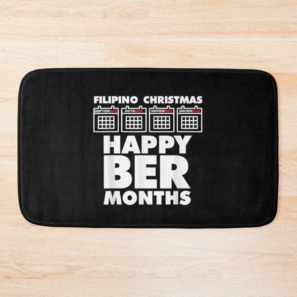 Item preview, FILIPINO CHRISTMAS HAPPY BER MONTHS T-Shirt designed and sold by Ortega-Blue.