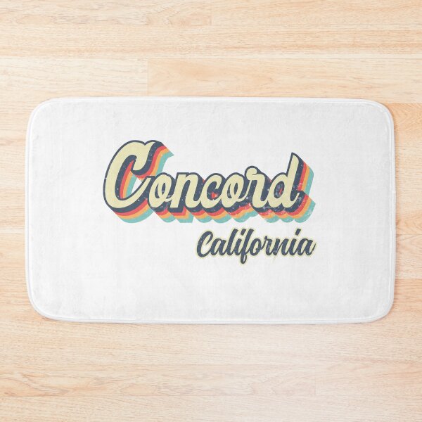 Item preview, Concord City California Retro Vintage 70s rainbow designed and sold by Teelogic.