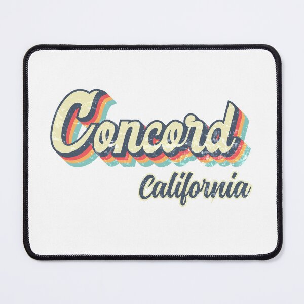 Item preview, Concord City California Retro Vintage 70s rainbow designed and sold by Teelogic.