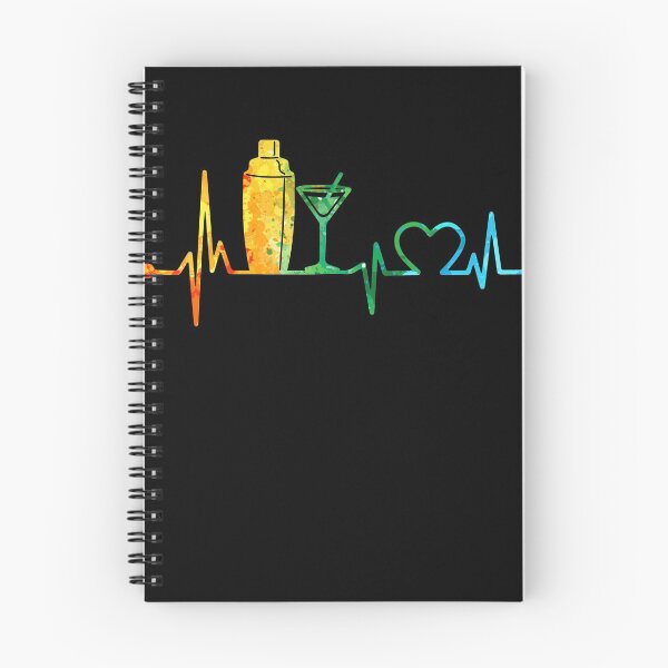 Item preview, BARTENDER HEARTBEAT WATERCOLOR designed and sold by WinghiDesign.
