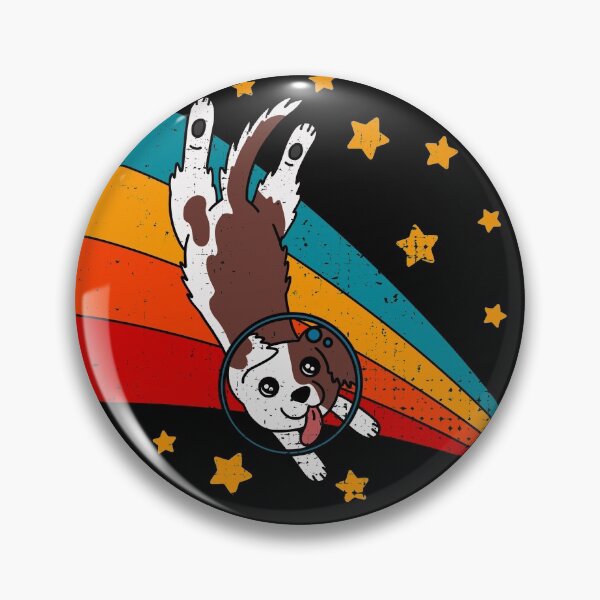 Item preview, Cute Vintage Welsh Springer Spaniel Owner Retro Dog In Space designed and sold by JokeGysen.