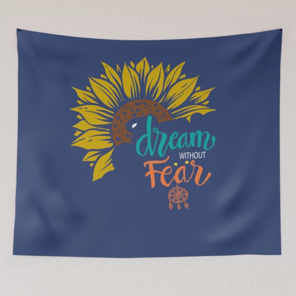 Item preview, Dream Without Fear Sunflower designed and sold by GabriellyLessa.