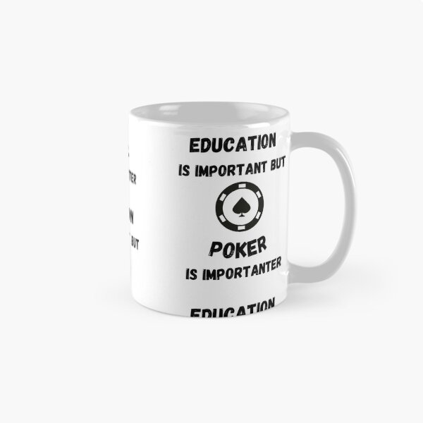 Item preview, La educación es importante, pero el póquer es más importante designed and sold by LuckyKermit.