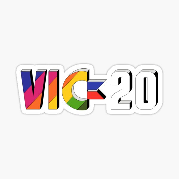Item preview, Commodore VIC20 Logo designed and sold by Retro8BitShop.