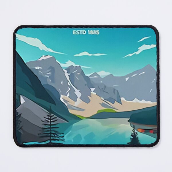Item preview, MORAINE LAKE Travel Poster designed and sold by faraspirre.