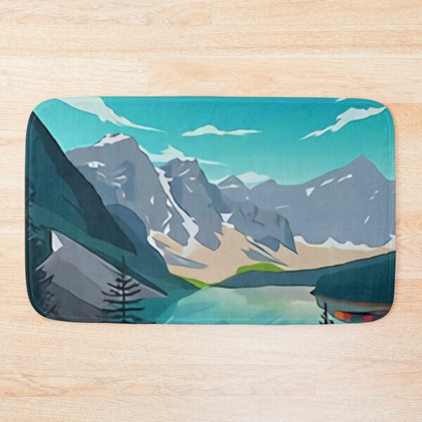 Item preview, MORAINE LAKE Travel Poster designed and sold by faraspirre.