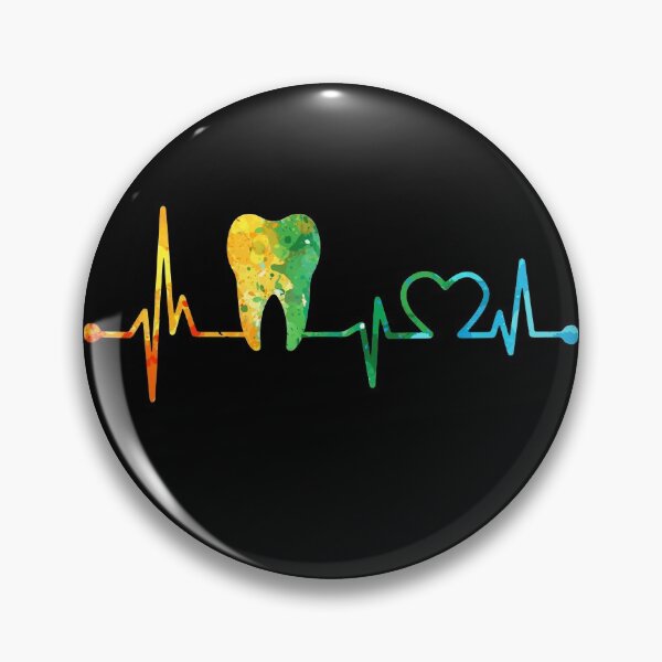 Item preview, DENTAL HEARTBEAT WATERCOLOR, DENTAL WATERCOLOR, DENTAL HEARTBEAT designed and sold by WinghiDesign.