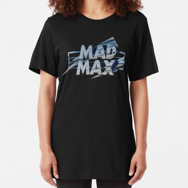 Mad Max film title Slim Fit T-Shirt