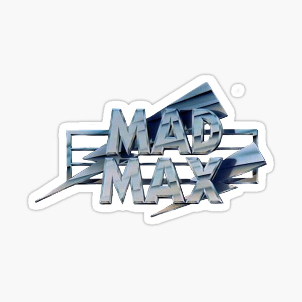 Titre du film Mad Max Sticker