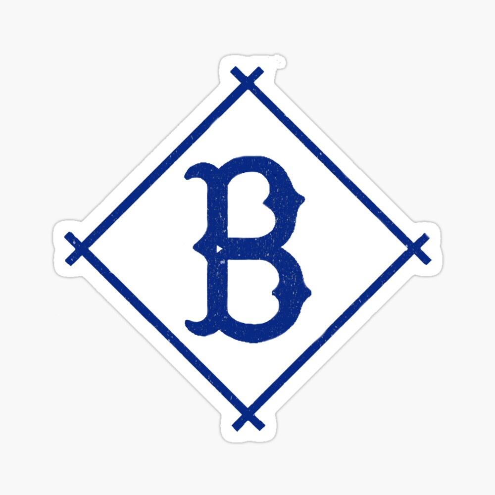 Defunct Brooklyn Dodgers baseball team emblem scratched style Cap