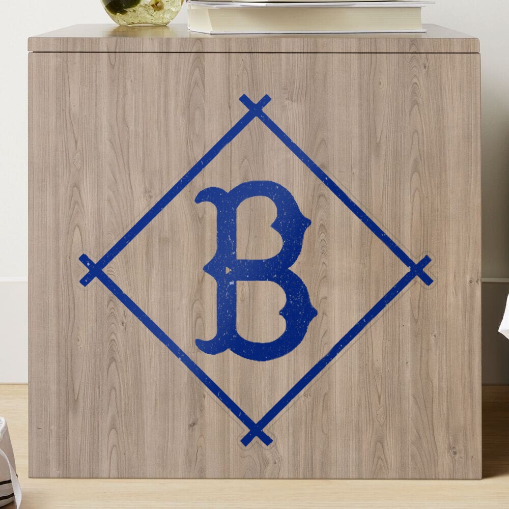 Defunct Brooklyn Dodgers baseball team emblem scratched style Cap