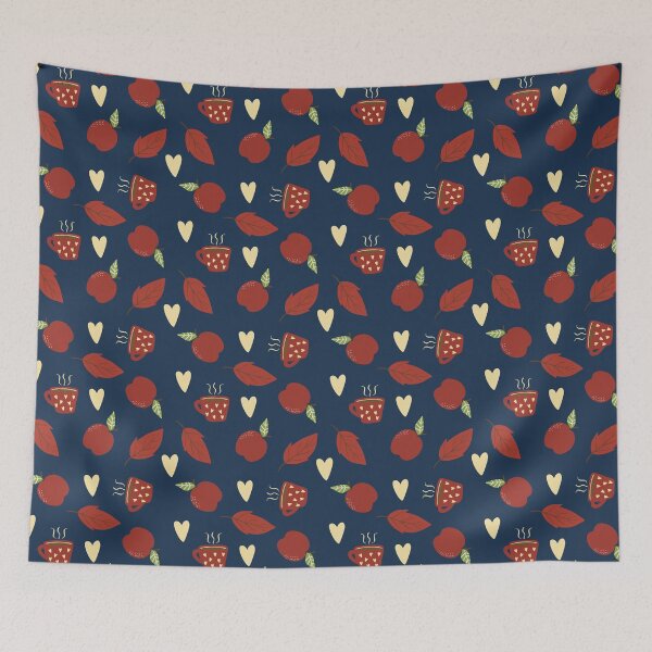 Item preview, Cozy Autumn pattern designed and sold by FunnyChameleon.