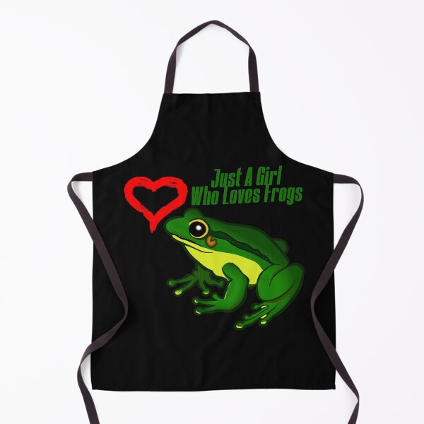 Item preview, Just A Girl Who Loves Frogs designed and sold by NuarzDesign.
