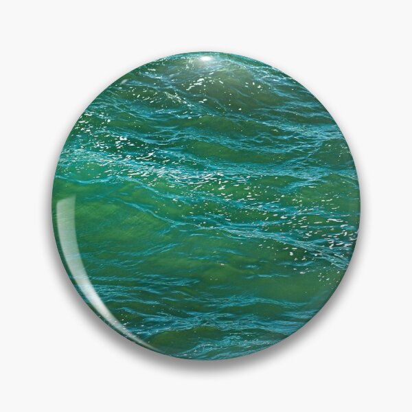 Item preview, Emerald Water Surface Sea Wave Motion Texture 3 designed and sold by Anna Lemos.