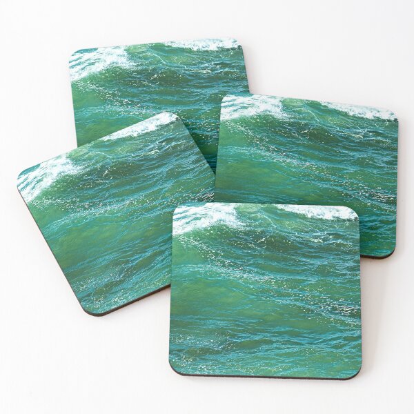 Item preview, Emerald Water Surface Sea Wave Motion Texture 3 designed and sold by Anna Lemos.