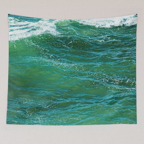 Item preview, Emerald Water Surface Sea Wave Motion Texture 3 designed and sold by Anna Lemos.