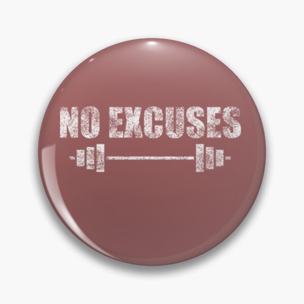 Item preview, No Excuses - Gym Motivation Fitness designed and sold by GabriellyLessa.