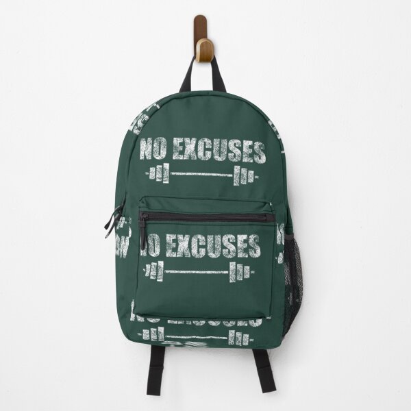 Item preview, No Excuses - Gym Motivation Fitness designed and sold by GabriellyLessa.
