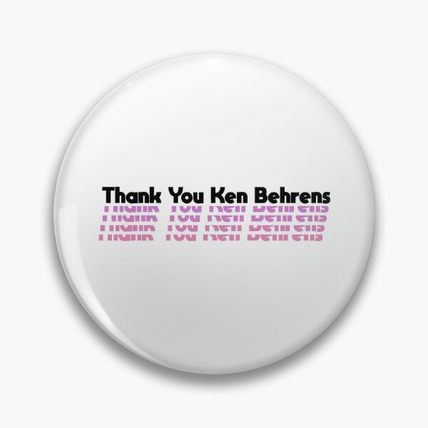 Item preview, Thank You Ken Behrens designed and sold by Artnight.