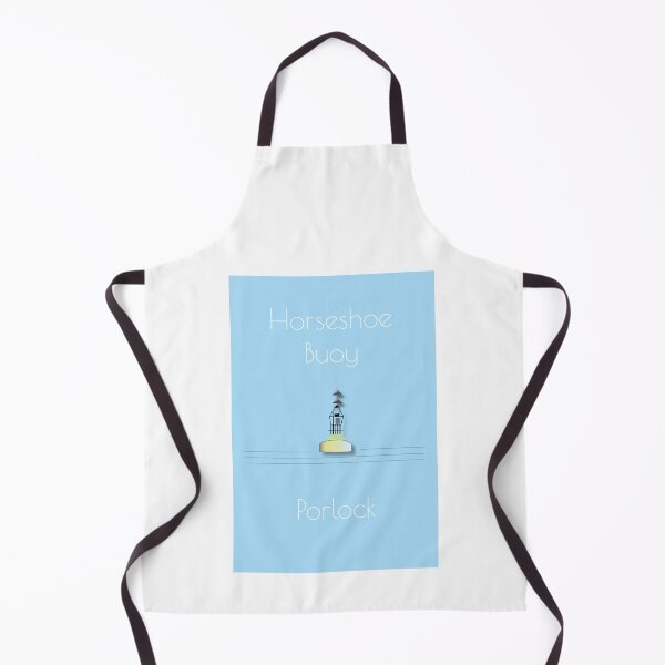 Item preview, Horseshoe Buoy Porlock designed and sold by CoastPicsDesign.
