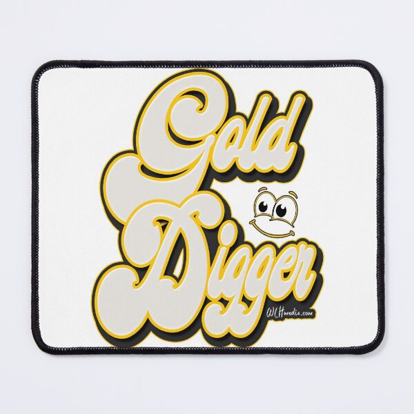 Item preview,  Gold Digger Fun Word Art designed and sold by WLHmedia.com .