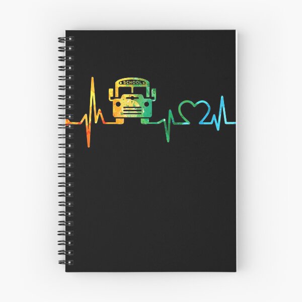 Item preview, SCHOOL BUS DRIVER HEARTBEAT WATERCOLOR designed and sold by WinghiDesign.