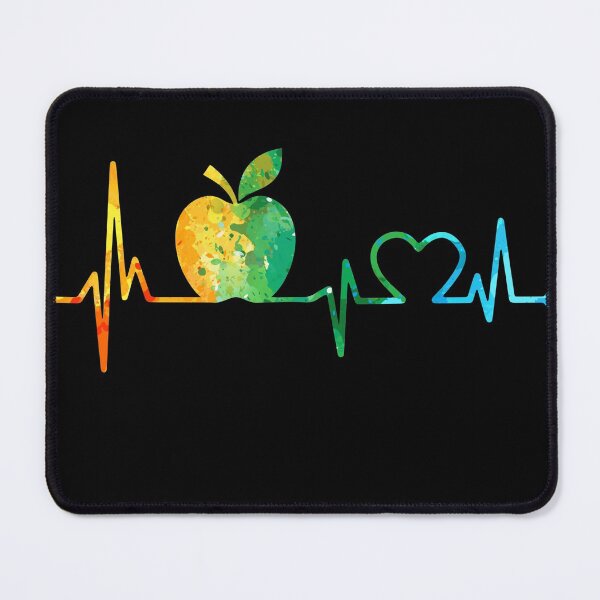 Item preview, TEACHER HEARTBEAT WATERCOLOR, TEACHER WATERCOLOR, TEACHER HEARTBEAT   designed and sold by WinghiDesign.