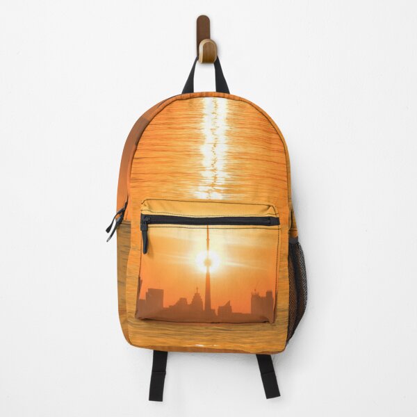 Item preview, Hot Timing - The Sun Rising Right Behind Toronto CN Tower designed and sold by Georgia Mizuleva.