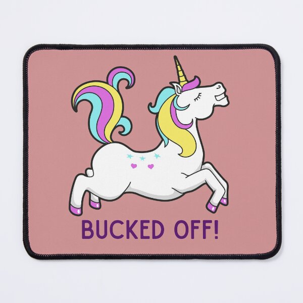 Item preview, Bucked Off! purple designed and sold by Iojofruits.