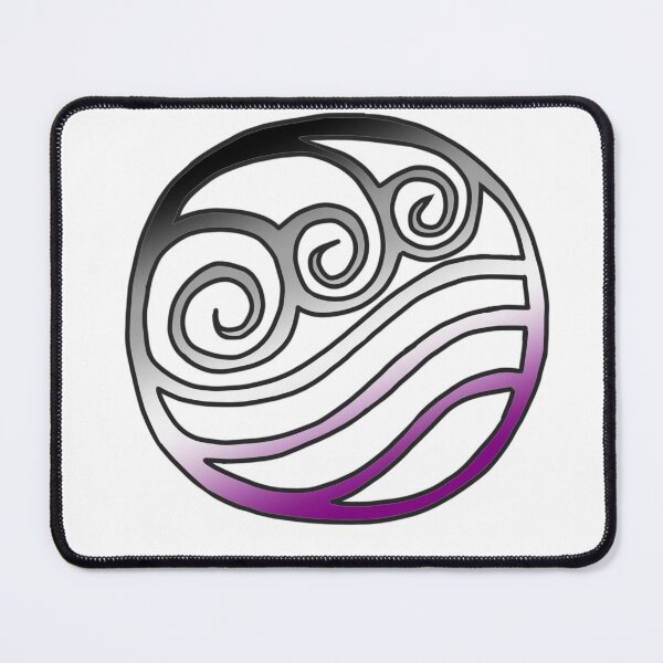 Item preview, Water Nation Asexual Pride designed and sold by Fandom-Finesse.