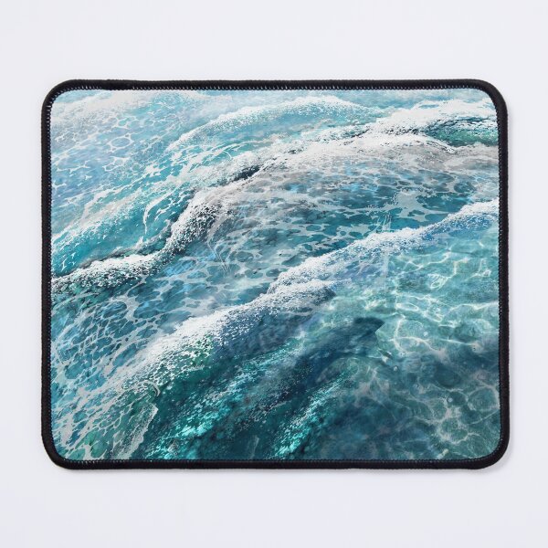 Item preview, Ocean Waves Painting designed and sold by Nattea.