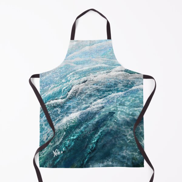Item preview, Ocean Waves Painting designed and sold by Nattea.