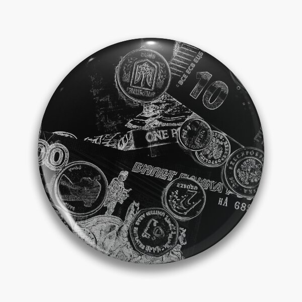 Item preview, Elegant neon pop art coins and bills designed and sold by Your Happy Life.