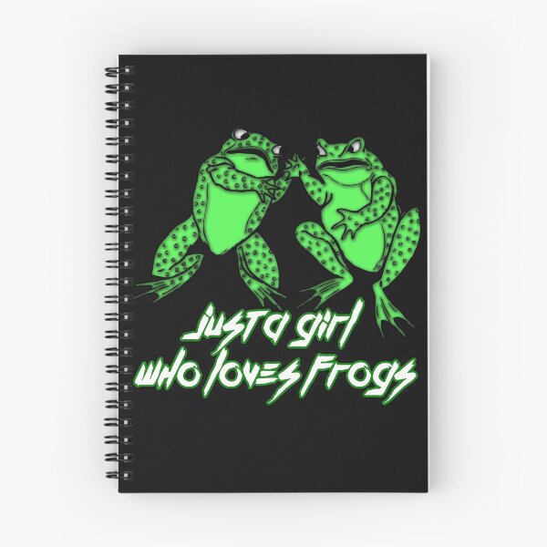 Item preview, Just A Girl Who Loves Frogs designed and sold by NuarzDesign.