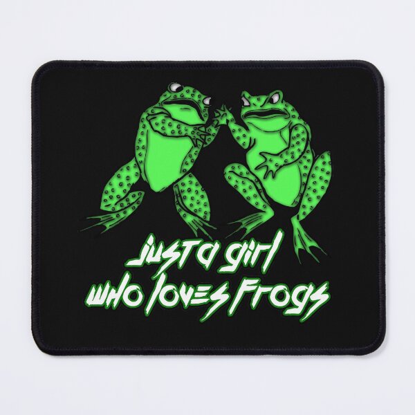 Item preview, Just A Girl Who Loves Frogs designed and sold by NuarzDesign.