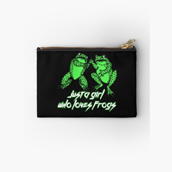 Item preview, Just A Girl Who Loves Frogs designed and sold by NuarzDesign.