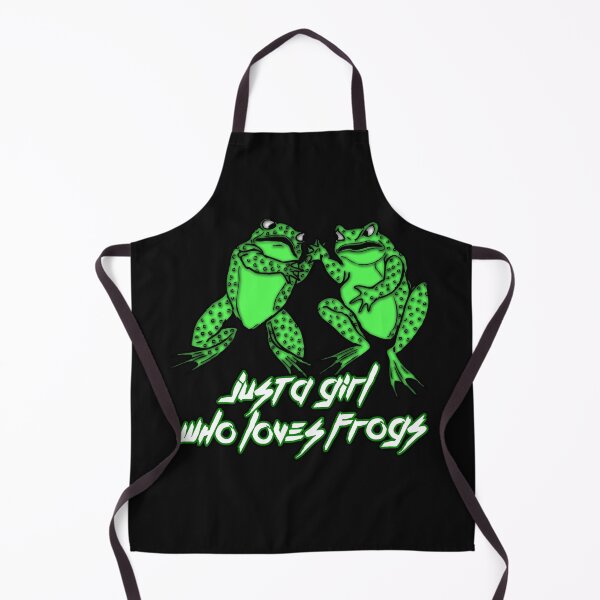Item preview, Just A Girl Who Loves Frogs designed and sold by NuarzDesign.