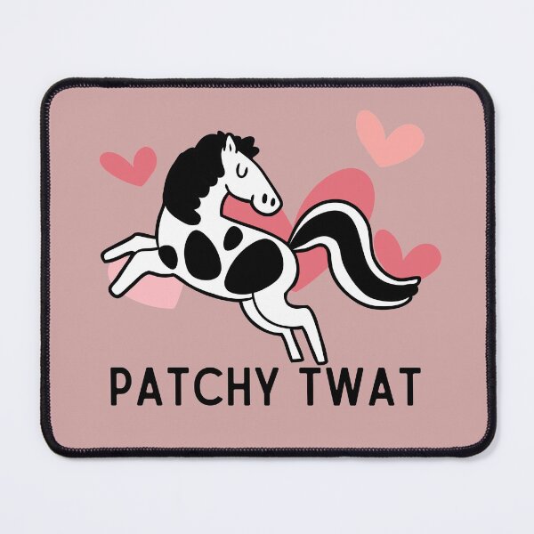 Item preview, Patchy Twat Piebald designed and sold by Iojofruits.