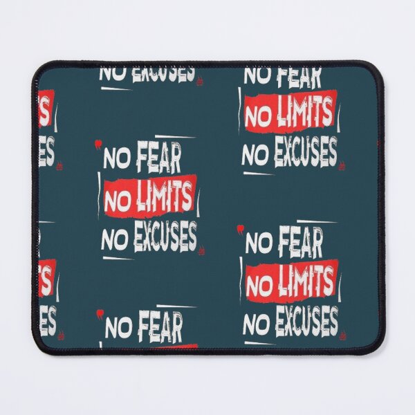 Item preview, No Fear No Limit No Excuase designed and sold by GabriellyLessa.